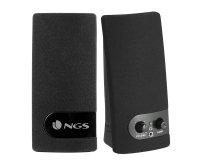 Altavoces NGS SB150, De 1 vía, 2.0 canales, Alámbrico, 4 W, 100 - 20000 Hz, Negro