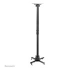 Neomounts CL25-540BL1 Support de plafond pour vidéoprojecteur - h60.5-90.5 cm - installation facile - orientable