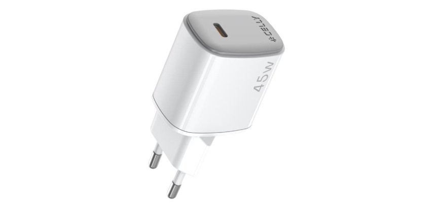Celly UPTC1USBC45WWH Caricabatterie per dispositivi mobili Smartphone, Tablet Bianco AC Ricarica rapida Interno