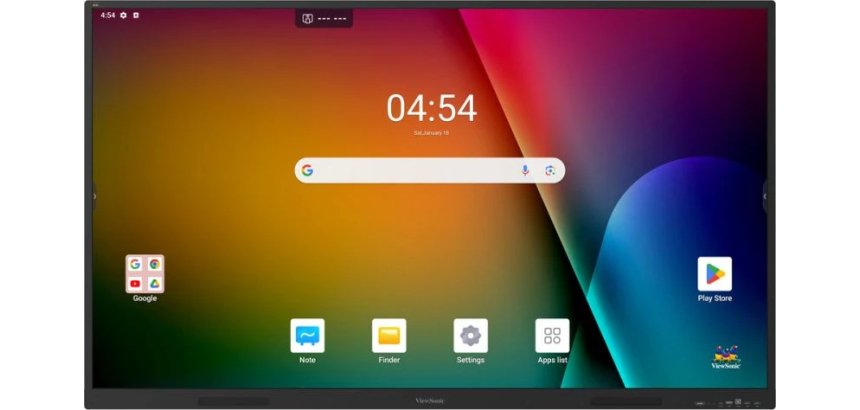 Viewsonic IN6503-1C lavagna interattiva 165,1 cm (65") 3840 x 2160 Pixel Touch screen Nero