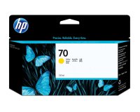HP 70 - yellow - original - DesignJet - ink cartridge