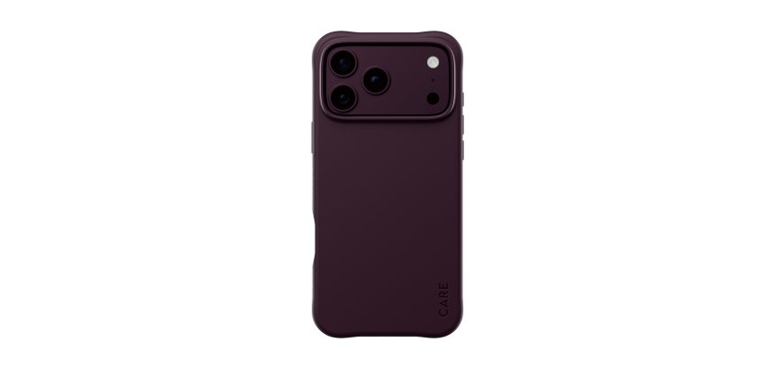 PanzerGlass CARE™ by ® Samba Case Dark Cherry w. MagSafe iPhone 2026 Pro Max | 17 Pro Max mobiele telefoon behuizingen Hoes Transparant