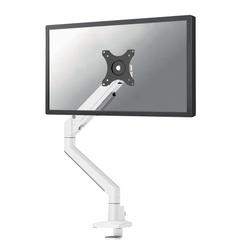 Neomounts DS70-250WH1 Brazo de monitor 17-35" - resorte de gas - Topfix - Tope-a-180°
