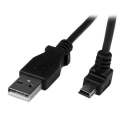 StarTech.com Câble Mini USB 2 m - A vers Mini B coudé 90° vers le bas
