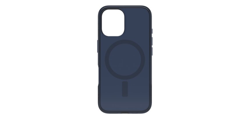 OtterBox Symmetry Series Clear für MagSafe für Apple iPhone 16, Blue Bear