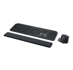 Logitech 920-011610 teclado Ratón incluido Oficina RF Wireless + Bluetooth QWERTY Español Grafito