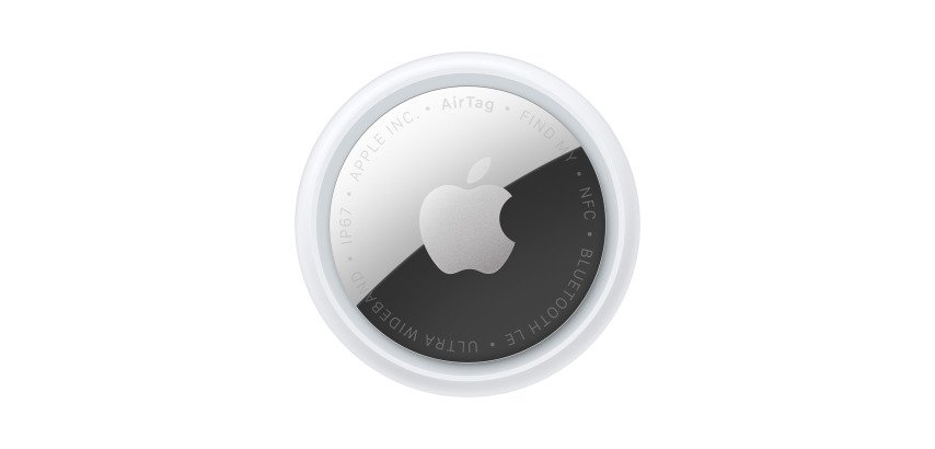 Apple AirTag Personnel Recherche Argent, Blanc
