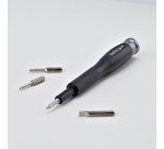 StarTech.com Kit de Réparation Informatique 40 pièces pour Ordinateur Portable/PC/Téléphone, Jeu de Tournevis de Précision 30-Bit, Couvercle Amovible avec Tampon Magnétique, Outils de Préhension