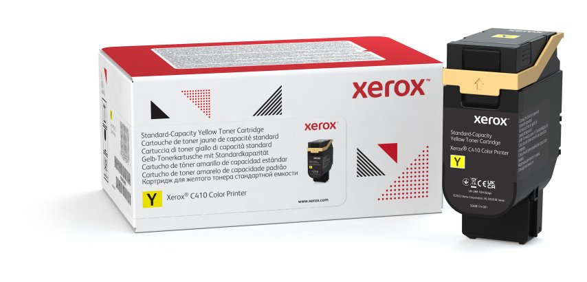 Xerox Cartouche de toner Jaune de Capacité standard Imprimante couleur ® C410/multifonctions ® VersaLink® C415 (2000 pages) - 006R04680