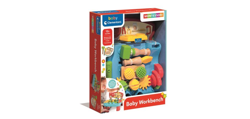 Clementoni Montessori Baby Workbench