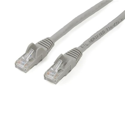 StarTech.com Cable de 2m Gris de Red Gigabit Cat6 Ethernet RJ45 sin Enganche - Snagless