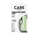 PanzerGlass CARE™ by ® Urban Explorer Case Transparent w. Black MagSafe iPhone 17 mobiele telefoon behuizingen Hoes Zwart