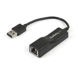 StarTech.com USB 2.0 to 10/100 Mbps Ethernet Network Adapter Dongle - network adapter