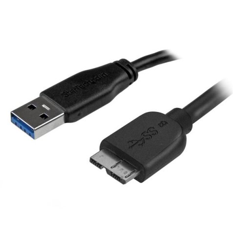 StarTech.com Dunne micro USB 3.0-kabel 0,5 m