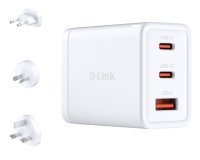 D-Link DCP-651 chargeur d'appareils mobiles Universel Blanc Secteur Charge rapide Intérieure
