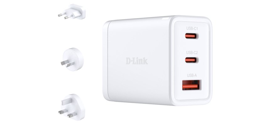 D-Link DCP-651 chargeur d'appareils mobiles Universel Blanc Secteur Charge rapide Intérieure
