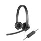 Logitech H570e Auriculares Alámbrico Diadema Oficina/Centro de llamadas USB tipo A Negro