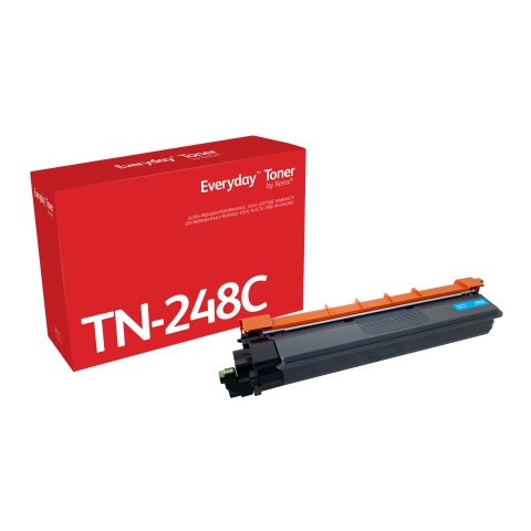 El tóner Everyday™ Cian de Xerox es compatible con Brother TN248C, Capacidad estándar