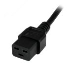StarTech.com Cable de 2m de Alimentación de Ordenador, 16AWG, EU Schuko a C19, 16A 250V, Cable de Alimentación de Repuesto, Impresora, para Fuente de Alimentación, Cable para Europa, UL