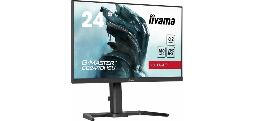 iiyama G-MASTER GB2470HSU-B6 écran plat de PC 60,5 cm (23.8") 1920 x 1080 pixels Full HD LCD Noir
