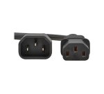 Eaton P004-02M-EU câble électrique Noir 2 m IEC C13 IEC C14
