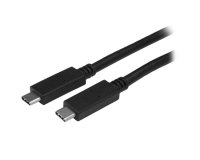 StarTech.com Câble USB-C de 2m, USB 5Gbps, 60W (3A) Power Delivery, 4K 60Hz DP Alt Mode, Gaine TPE - Compatible Thunderbolt