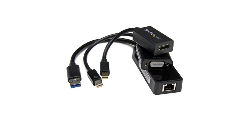 StarTech.com Kit d'adaptateurs 3-en-1 pour Microsoft Surface Pro 4 / Pro 3 / Surface 3