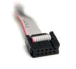 StarTech.com 16in 9 Pin Serial Male to 10 Pin Motherboard Header Panel Mount Cable