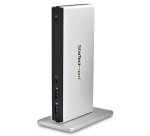 StarTech.com Station d'Accueil USB 3.0 pour Deux Écrans avec Adaptateurs DVI vers VGA et HDMI, 5x USB 3.0 et Audio - Station d'Accueil DVI Verticale pour Mac et Windows