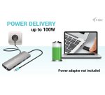 i-tec USB-C Metal Nano 2x Display Docking Station + Power Delivery 100 W
