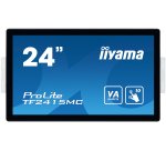 iiyama ProLite TF2415MC-B2 écran plat de PC 60,5 cm (23.8") 1920 x 1080 pixels Full HD LED Écran tactile Multi-utilisateur Noir