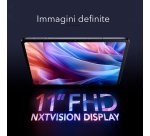 TCL TAB 11 Gen 2 Mediatek 256 GB 27,9 cm (11") 6 GB Wi-Fi 5 (802.11ac) Android 14 Grigio