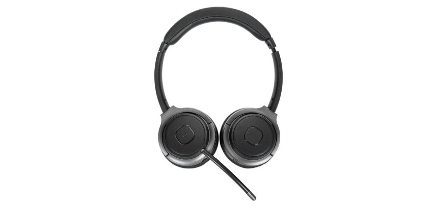Targus AEH104GL casque Avec fil &sans fil Arceau Appels/Musique USB Type-C Bluetooth Noir