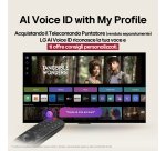 LG UHD AI 43UA75006LA TV Serie UA75 43'' 4K, a7 Gen8, HDR10, 20W, 3 HDMI con Game Optimizer, Smart TV WebOS 25