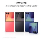 Samsung Galaxy Z Flip7 Smartphone AI, RAM 12GB, 256GB, Display 4,1" Super AMOLED/6,9" Dynamic AMOLED 2X, Fotocamera 50MP, Coralred
