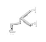 Equip Soporte de escritorio para monitor doble de 17«-35», blanco