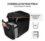 Destructeur automatisé FELLOWES AutoMax 200C coupe croisée