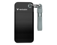 Verbatim Pocket SSD 1 TB USB Tipo C 3.2 Gen 2 (3.1 Gen 2) Negro, Gris