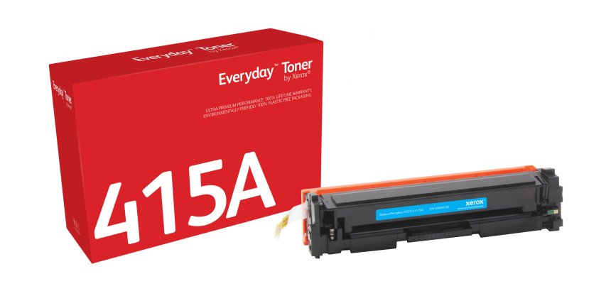 Toner Everyday™ _OEM_NAME_ Cyan de Xerox compatible avec HP 415A (W2031A), Capacité standard