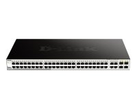 D-Link DGS-1210-52 Gestionado L2 Gigabit Ethernet (10/100/1000) 1U Negro