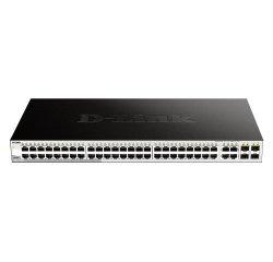 D-Link DGS-1210-52 Gestito L2 Gigabit Ethernet (10/100/1000) 1U Nero