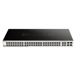 D-Link DGS-1210-52 Gestito L2 Gigabit Ethernet (10/100/1000) 1U Nero