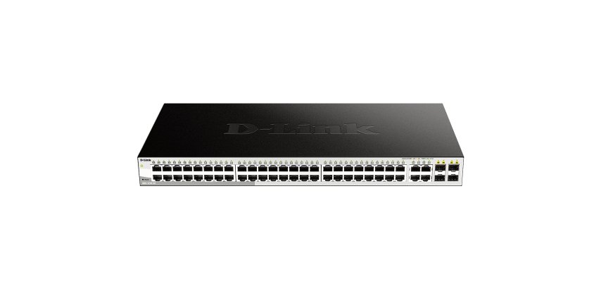 D-Link DGS-1210-52 Gestionado L2 Gigabit Ethernet (10/100/1000) 1U Negro