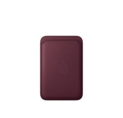 Apple Portafoglio MagSafe in tessuto FineWoven per iPhone - Borgogna