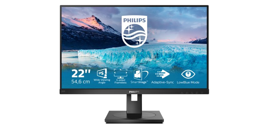 Philips S Line 222S1AE/00 Monitor PC 54,6 cm (21.5") 1920 x 1080 Pixel Full HD LCD Nero