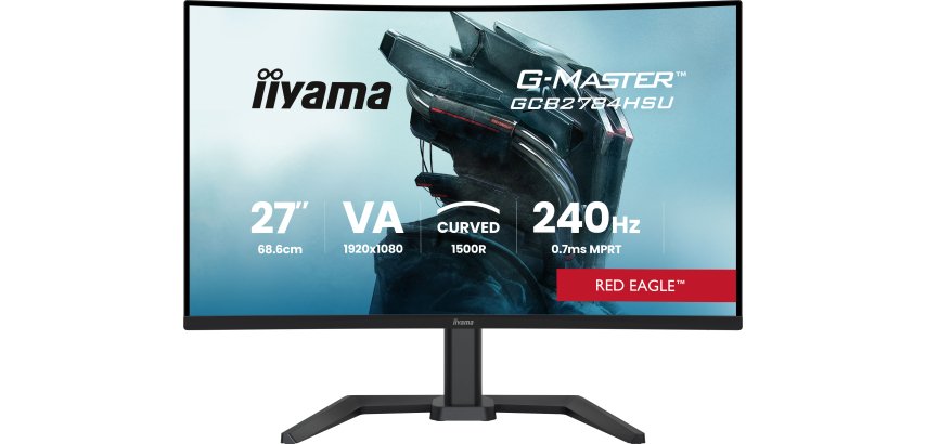 iiyama G-MASTER GCB2784HSU-B1 écran plat de PC 68,6 cm (27") 1920 x 1080 pixels Full HD LCD Noir