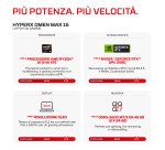 HyperX OMEN MAX 16 16-ak1003nlx Copilot+ PC AMD Ryzen AI 9 475 Computer portatile 40,6 cm (16") 2.5K 32 GB DDR5-SDRAM 1 TB SSD NVIDIA GeForce RTX 5070 Ti Wi-Fi 7 (802.11be) Windows 11 Home Nero