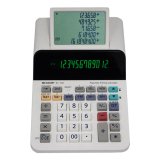 Sharp EL-1501 calculator Desktop Printing Multicolour, White