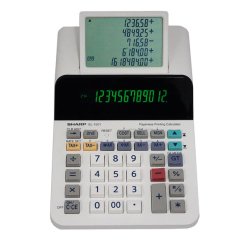 Sharp EL-1501 calculator Desktop Printing Multicolour, White