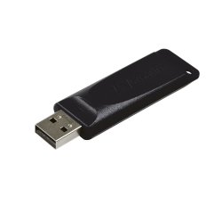 Verbatim Slider - Memoria USB da 64 GB - Nero